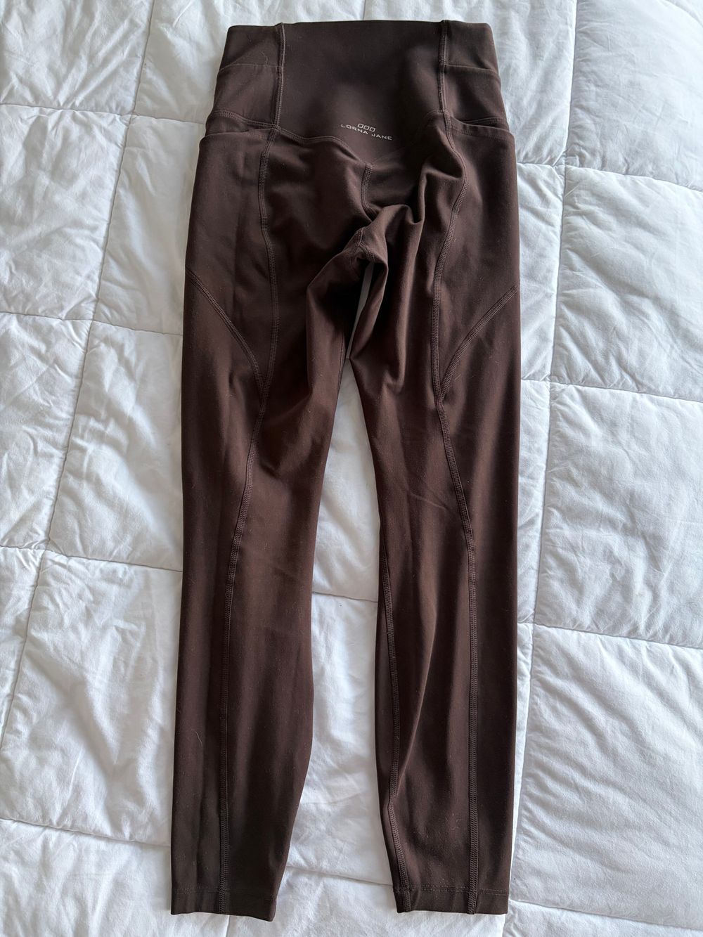 Lorna Jane Brown High Waisted Leggings