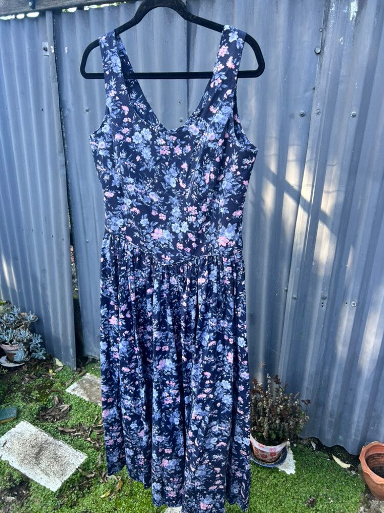 vintage Laura Ashley dress