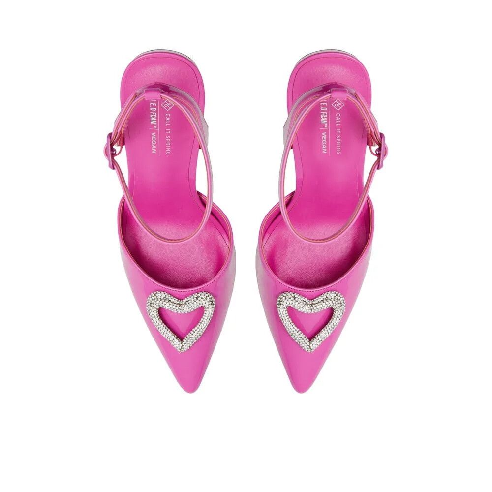 Call It Spring Pink Angela Heels