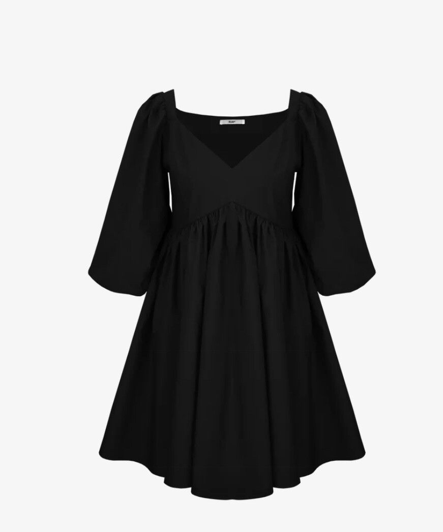 RUBY Black Noni Mini Dress
