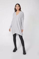 Moochi step tunic / grey marle - grey marle / M