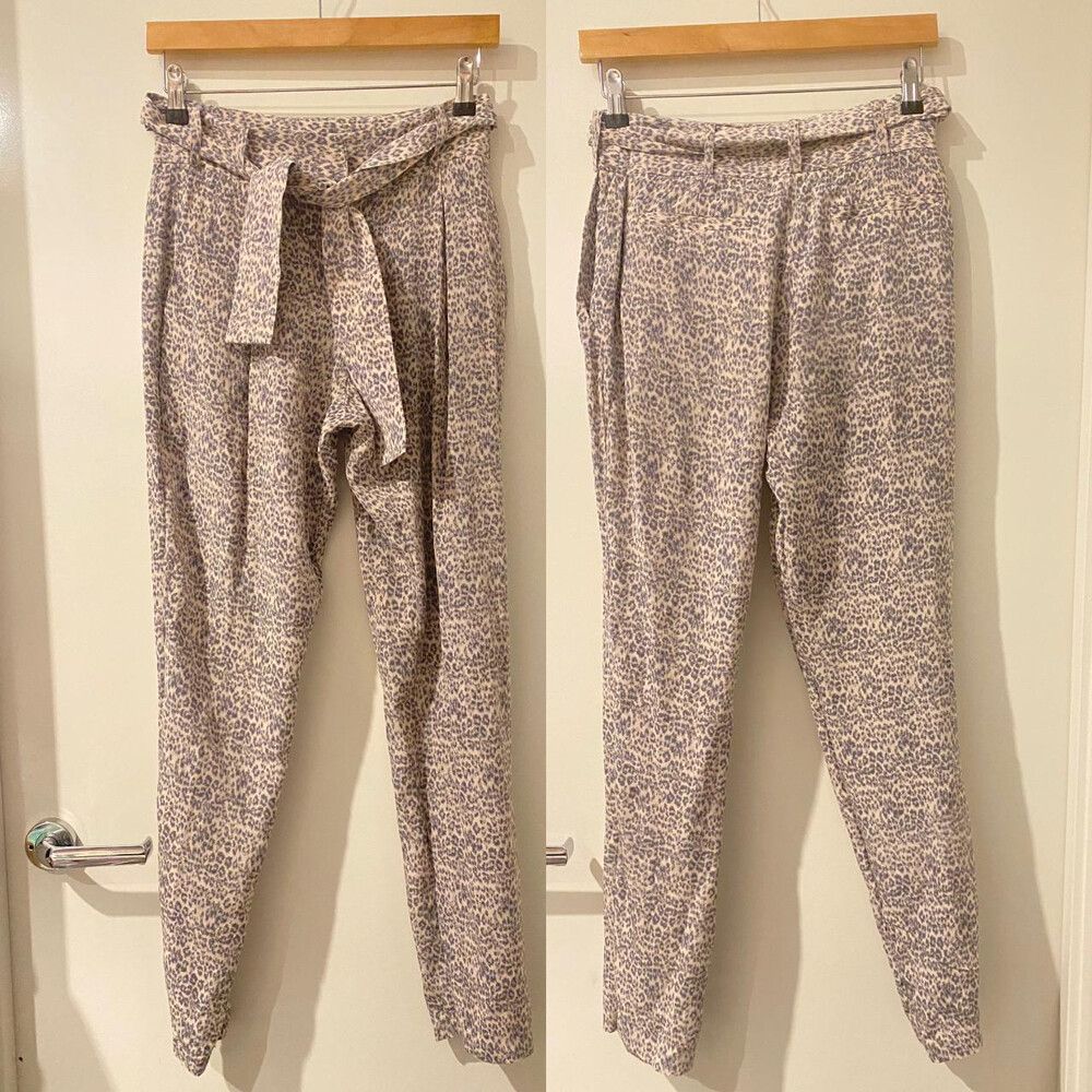 Animal Silk Trousers