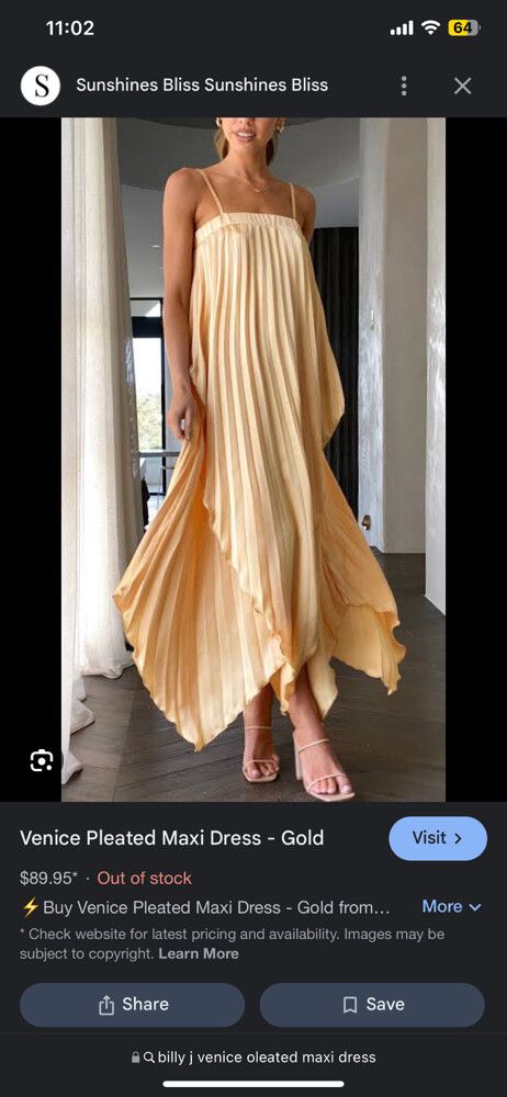 Billy J Boutique - Billy J Venice Dress on Designer Wardrobe
