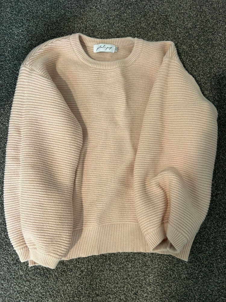 Petal & Pup Pink Knit Jumper Size XS/S