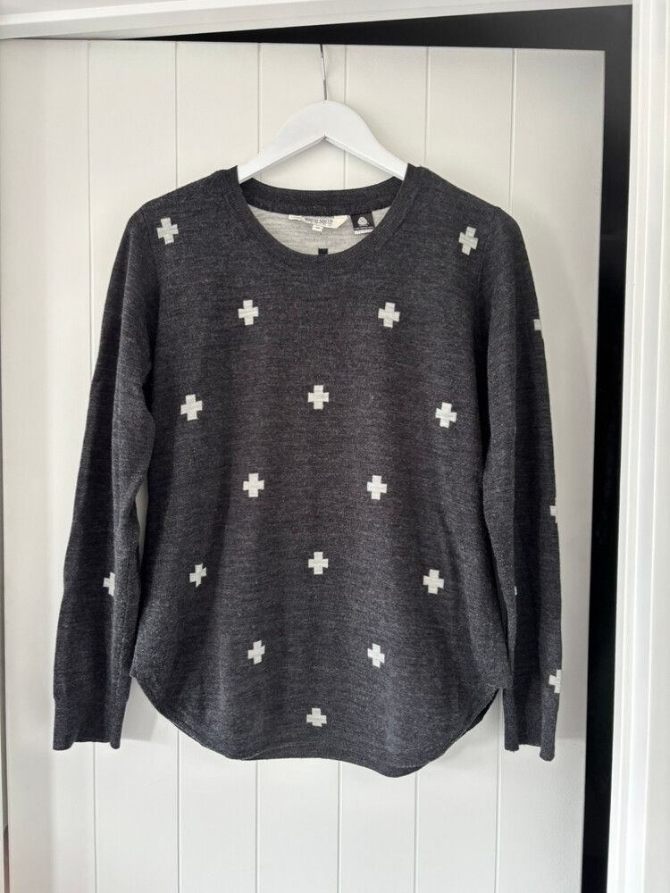 Grey Merino Jumper