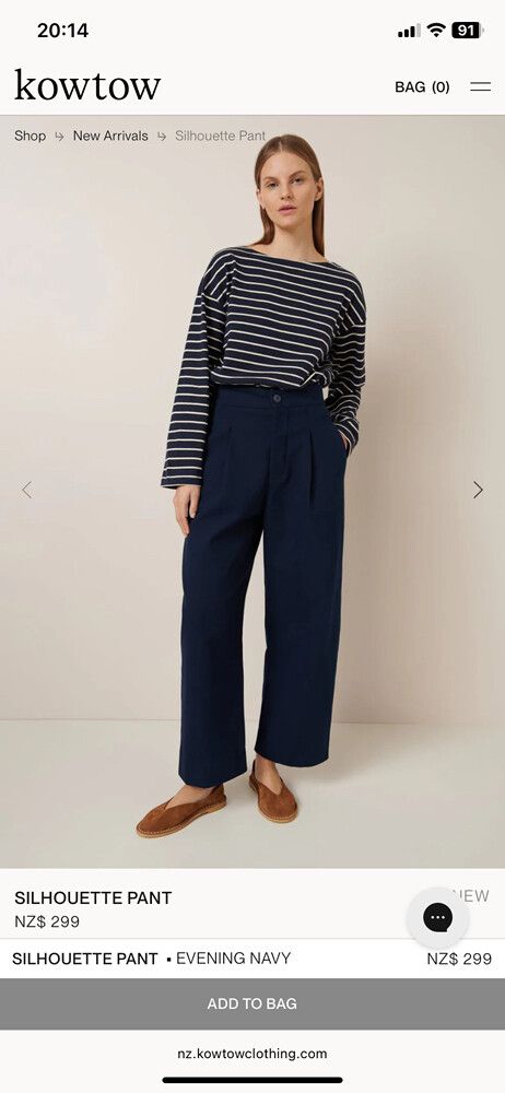Kowtow Silhouette Pant
