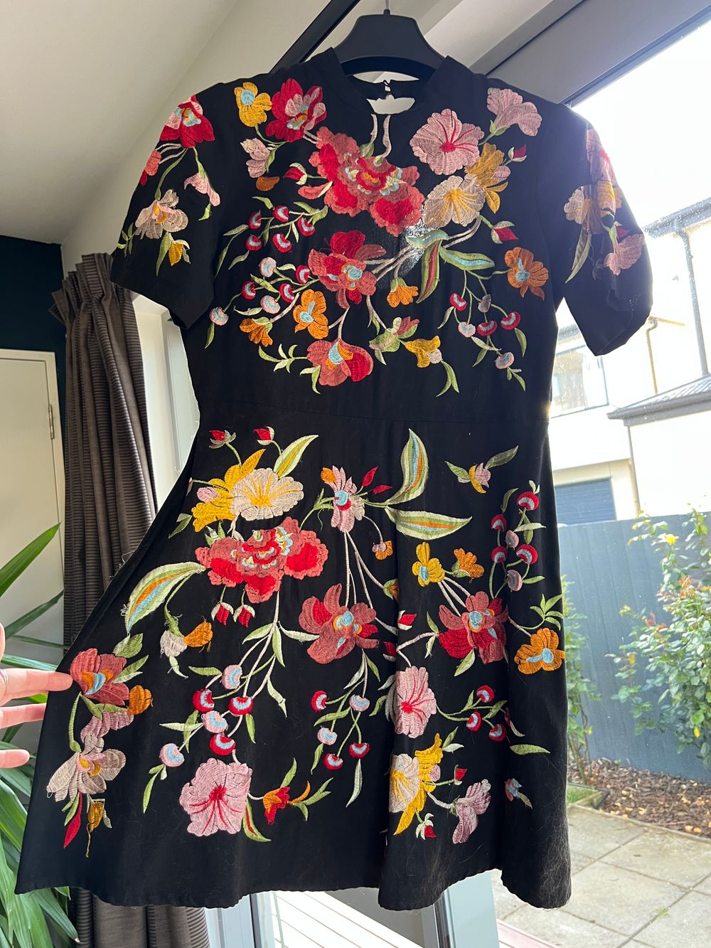 ASOS Embroidered Mini Dress