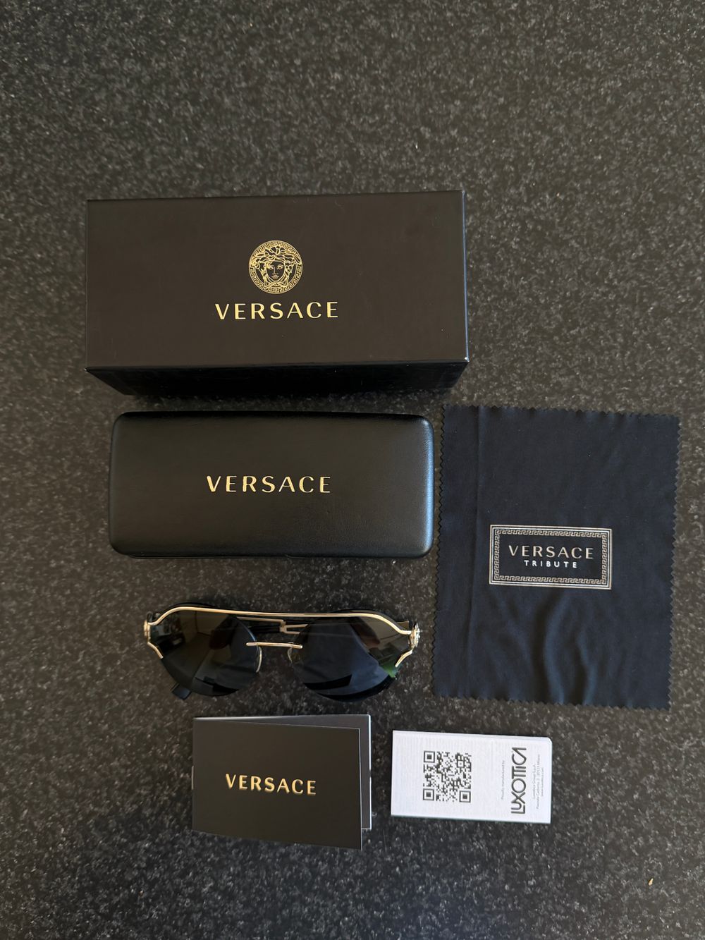 Versace 2184 Round Sunglasses