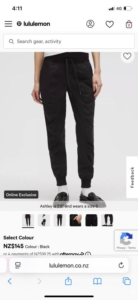 Lululemon Dance Studio Mid-Rise Jogger
