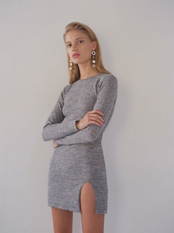 zara knit dresses Boden Women's Zara Cross Waist Jersey Dress in Blue