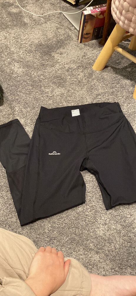 Kathmandu Women’s Black Active Leggings – Size 8