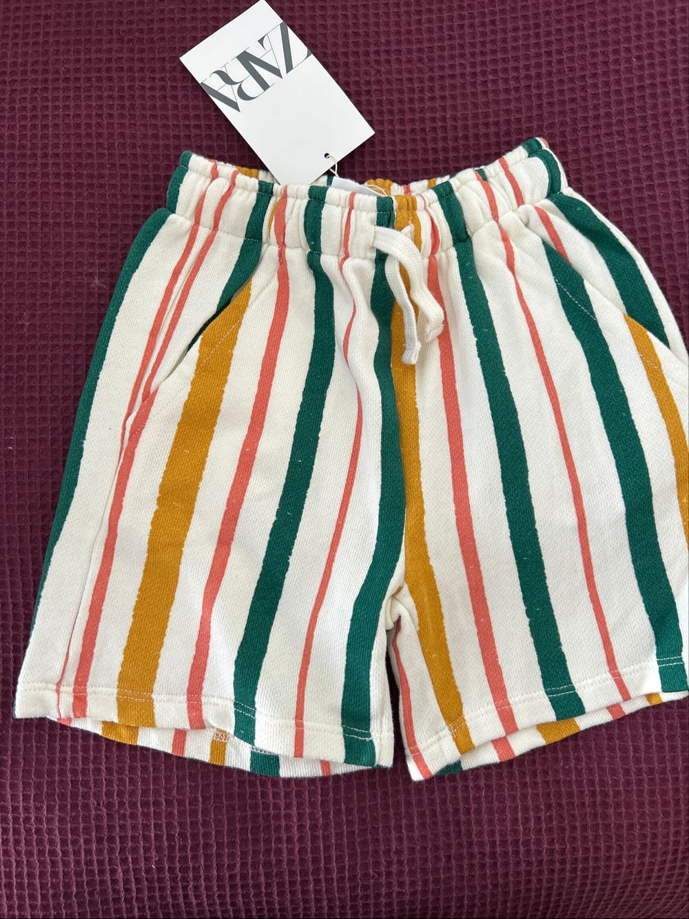 Boys Zara Striped Shorts size 4
