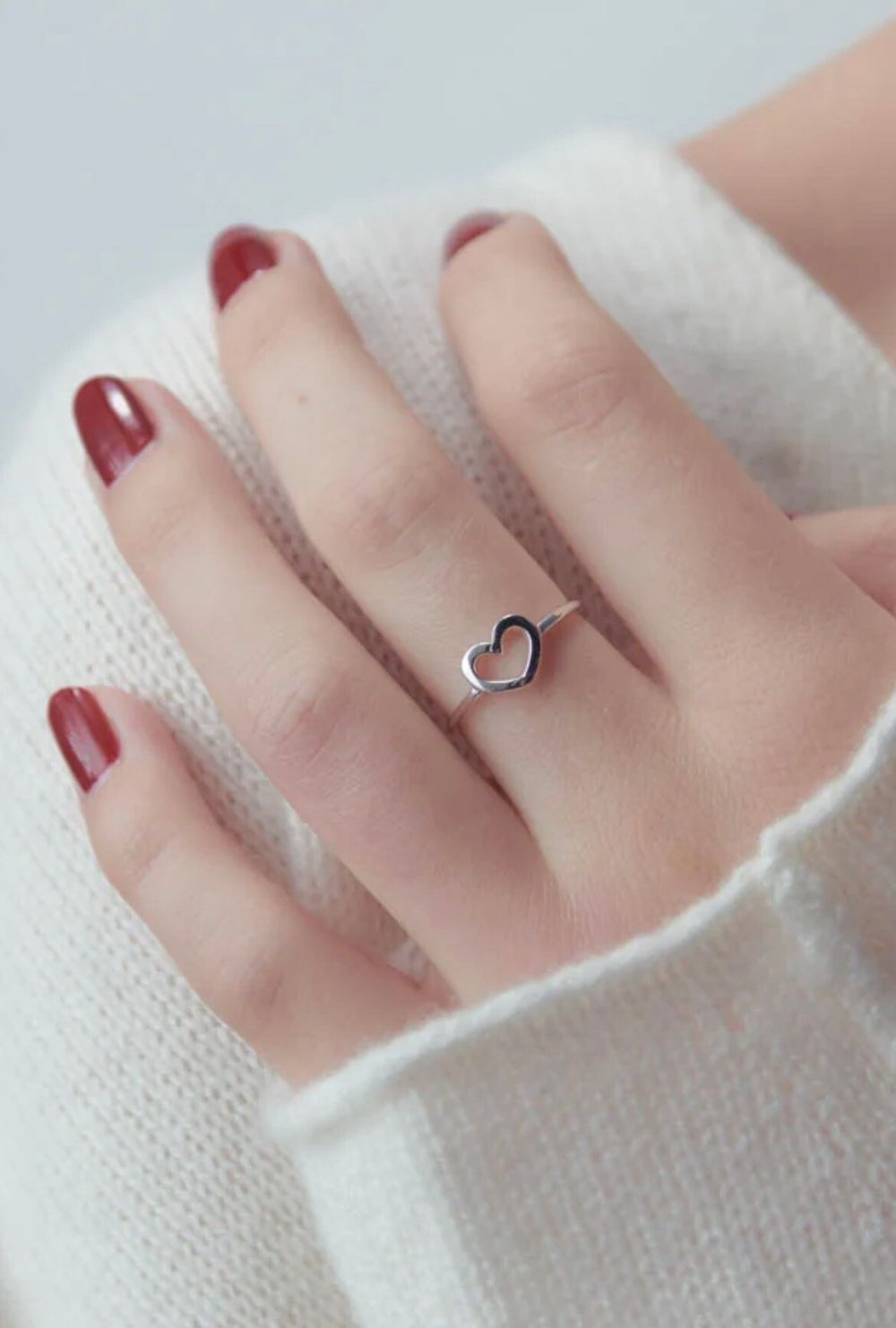 Karen Walker heart ring