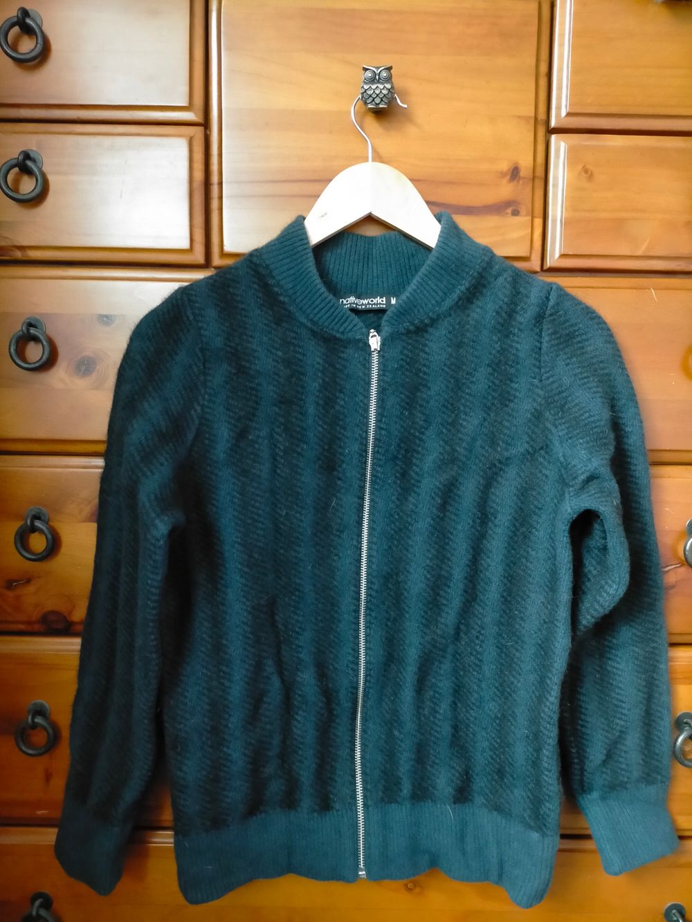 Possum merino bomber jacket style