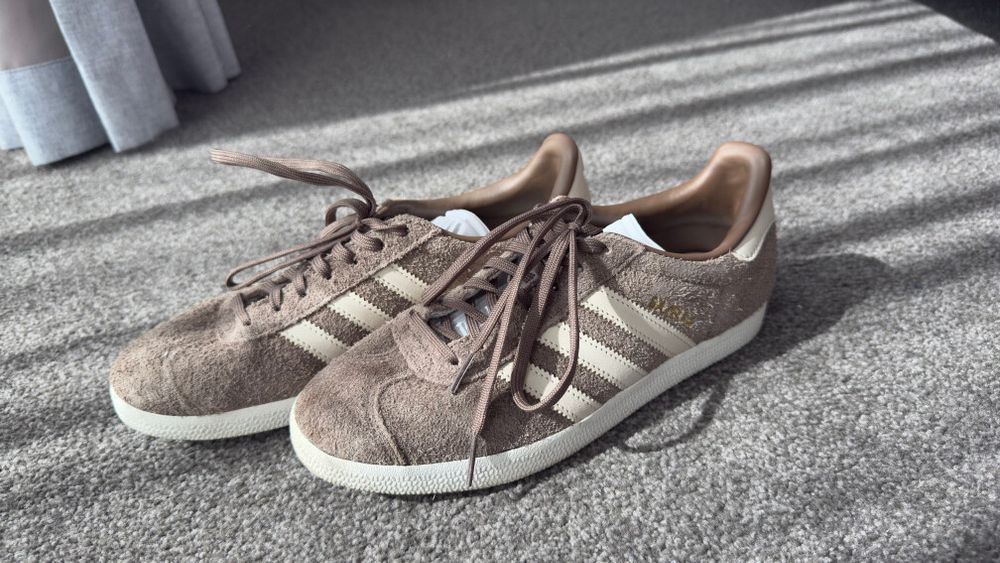 adidas gazelle silver green womens adidas Gazelle Indoor Wonder Taupe Night Indigo  soleathens