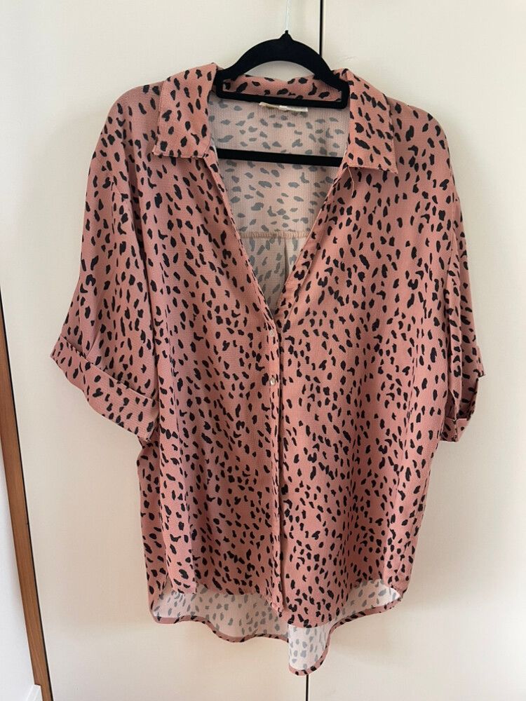 Leopard Blouse