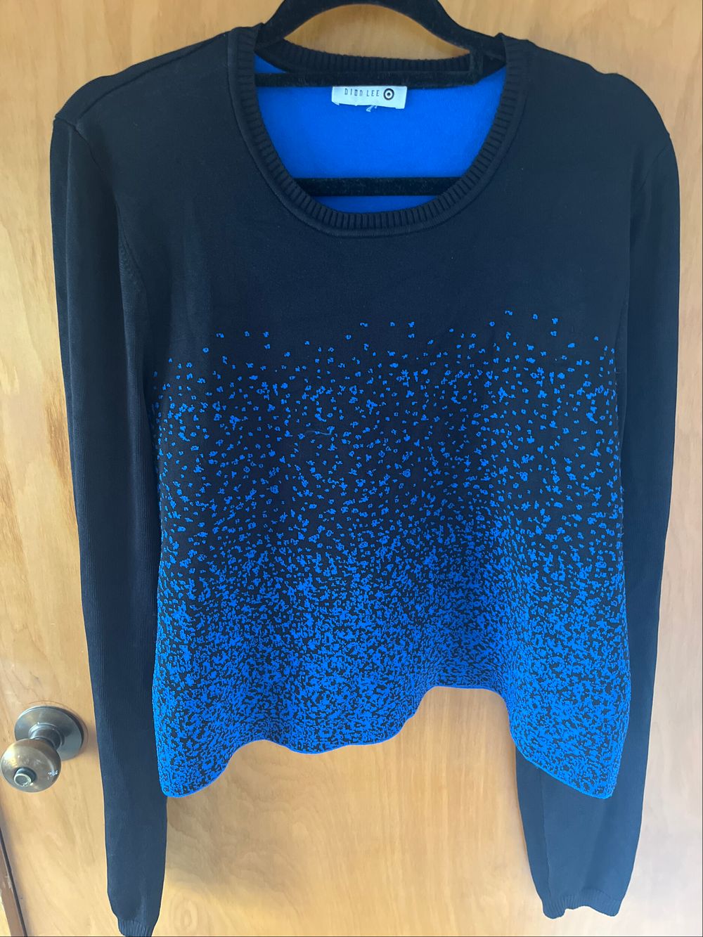 Dion Lee Black Blue Jumper
