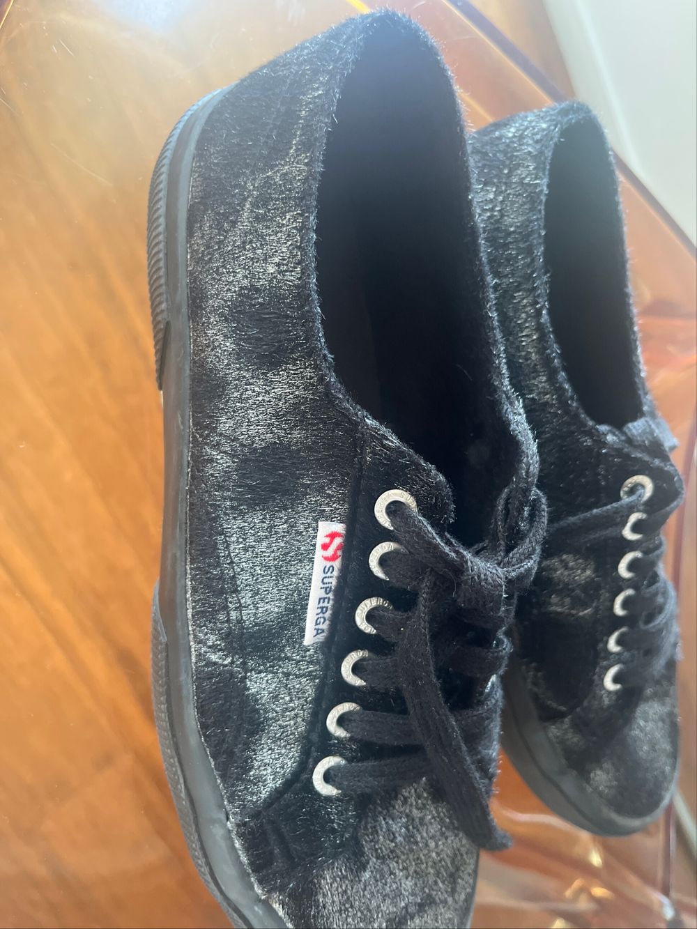 Superga Black Sneakers (40)