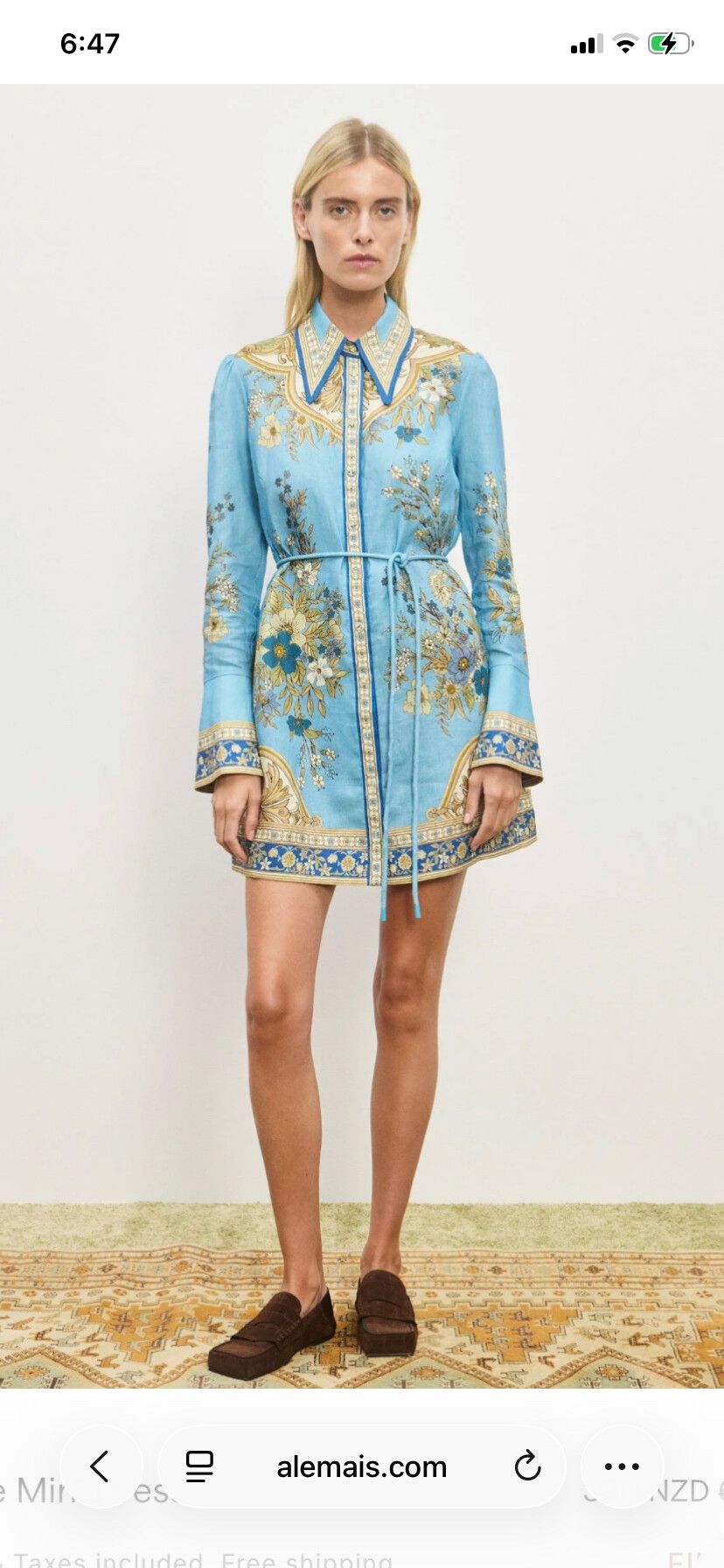 Cassie mini dress