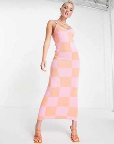 Beginning Boutique Check Dress