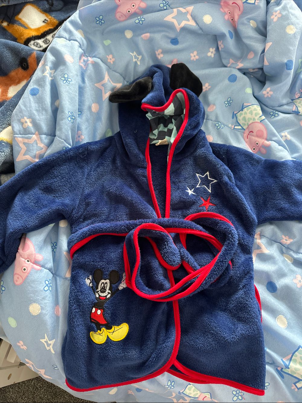 Mickey Mouse Navy Robe