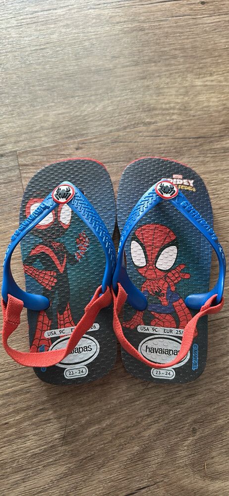 Havaianas Spider-Man Kids Jandals – Size 23/24