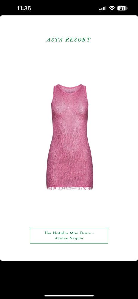 open lace back dress Asta Resort Natalia Mini main image 0