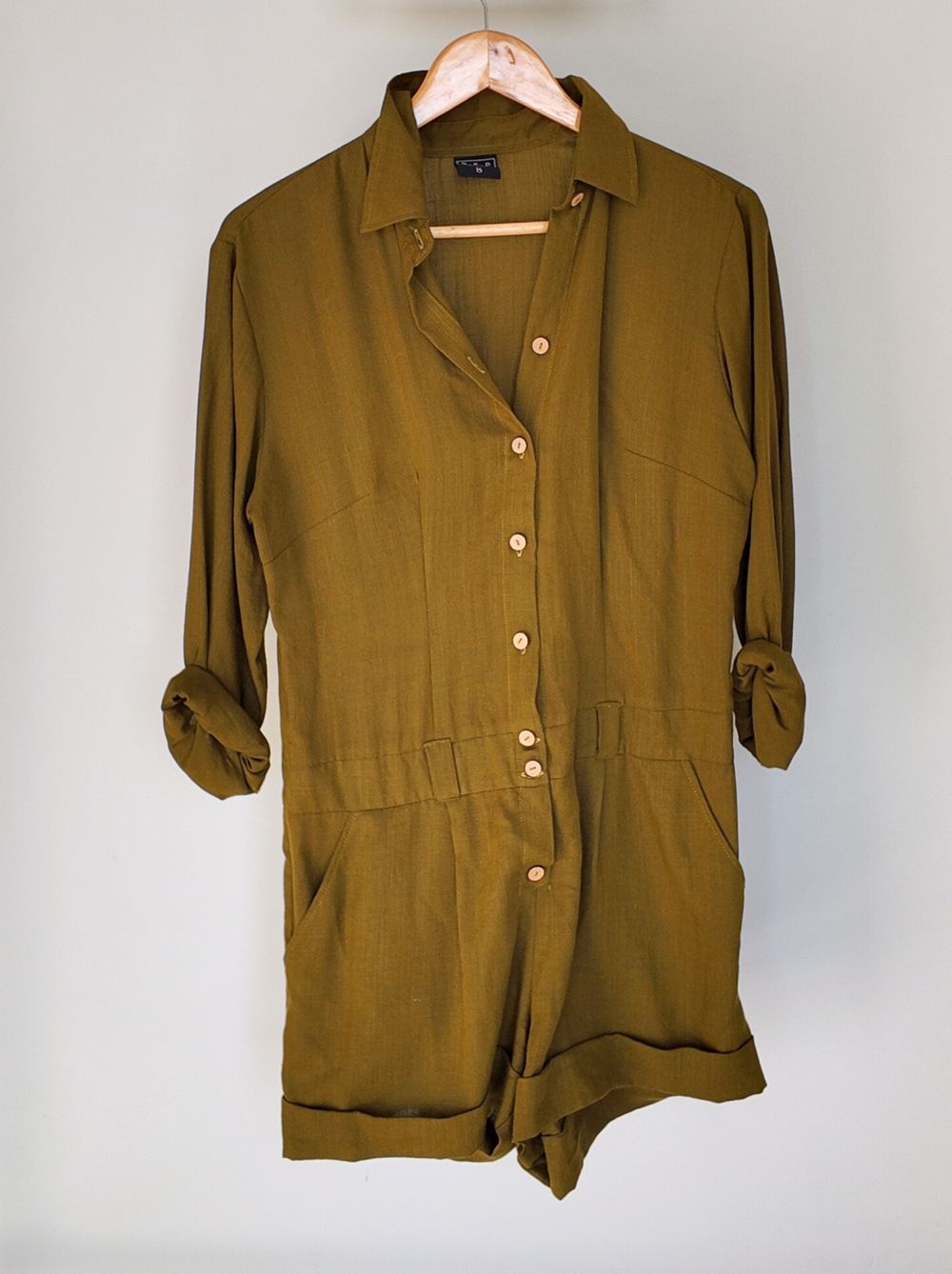 Olive Green Playsuit