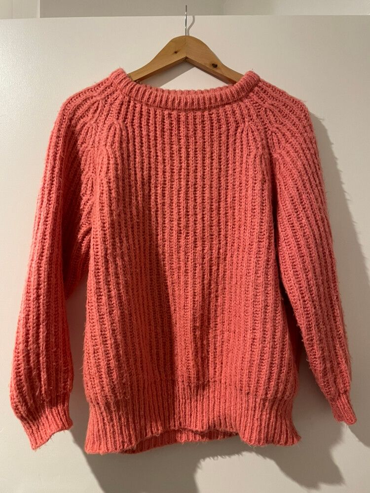 Warm Pink Wool Jumper