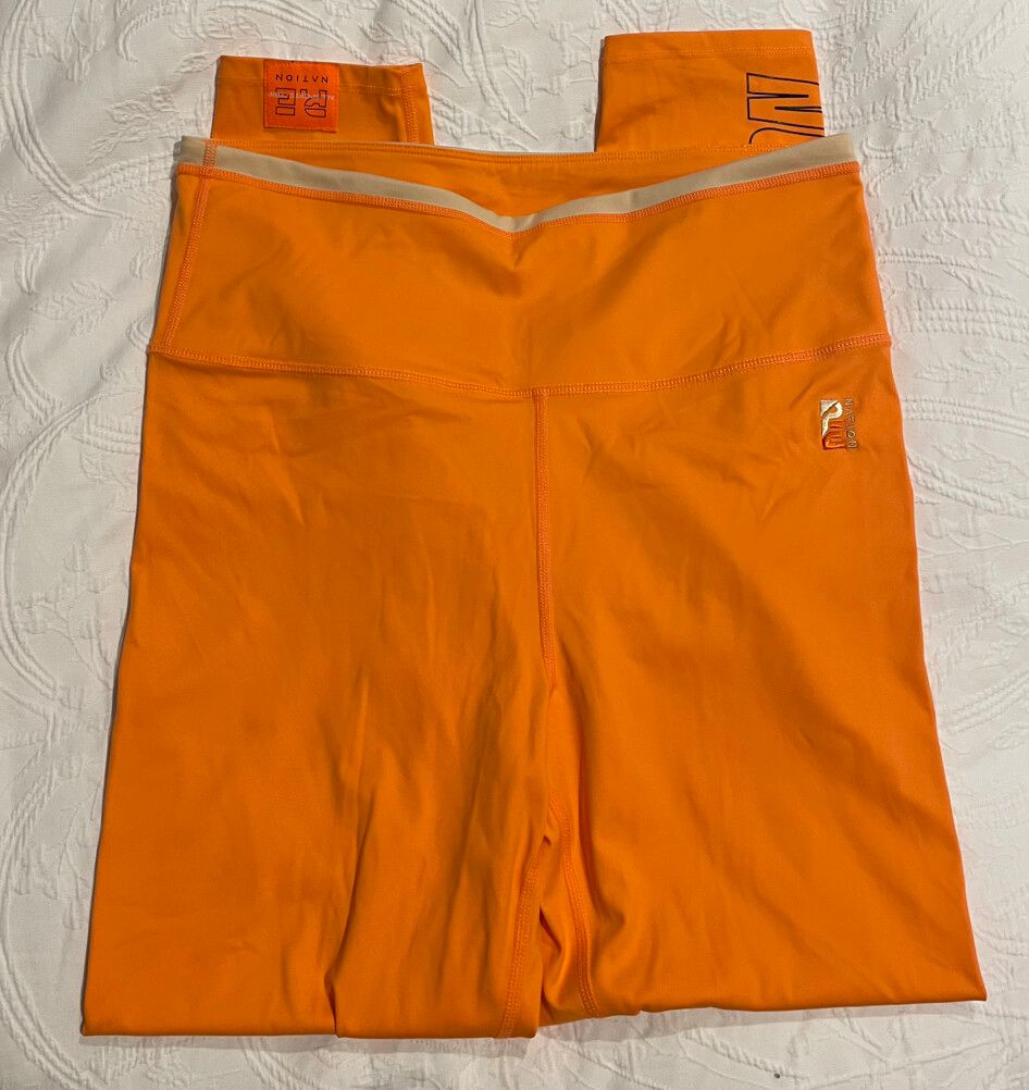 PE Nation Uprise Legging In Nectarine