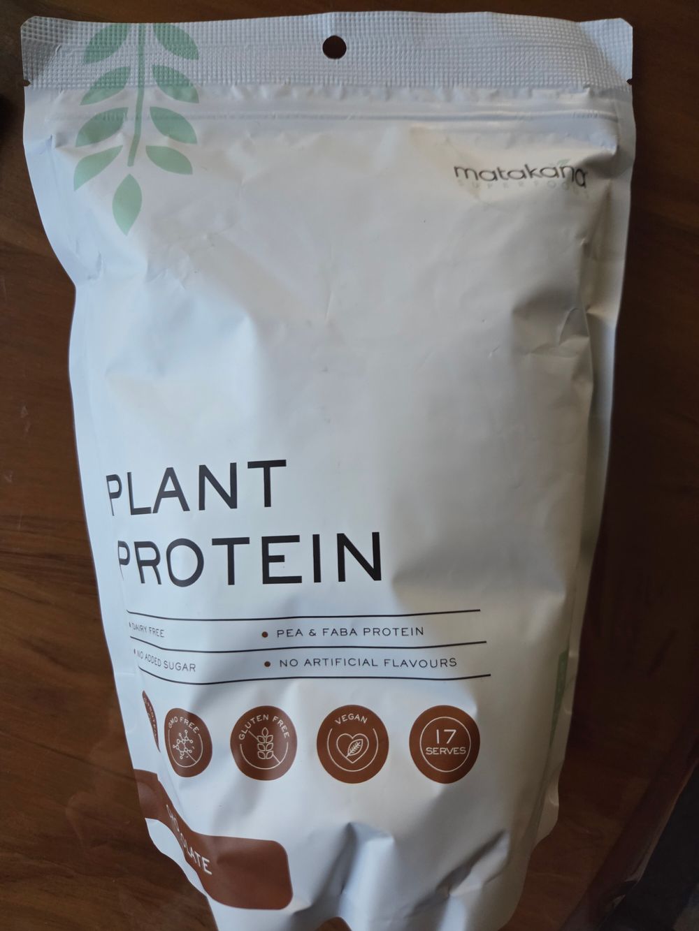Matakana Superfoods Chocolate Plant Protein 600g -NEW!