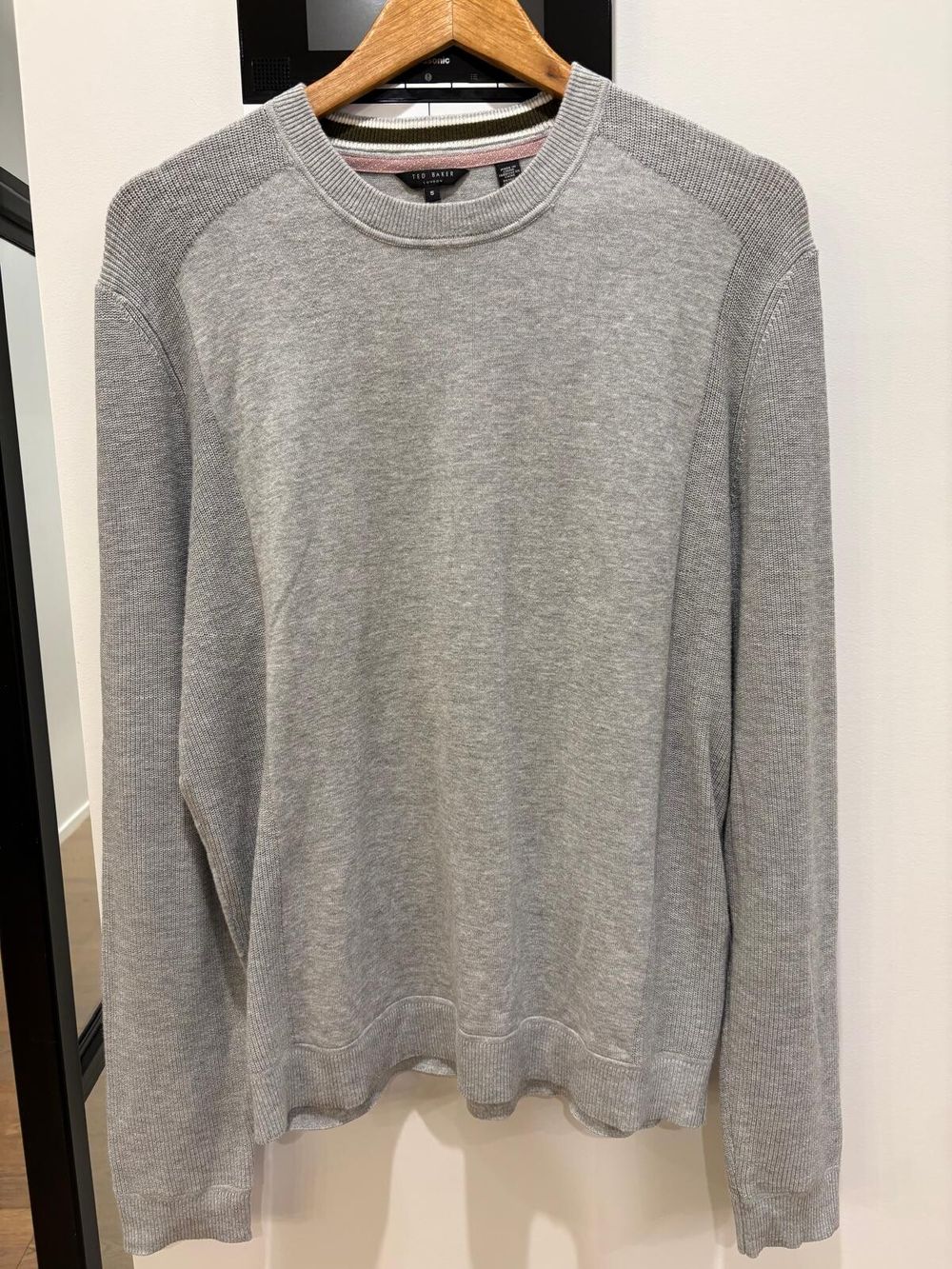 Ted Baker Light Grey crewneck jumper