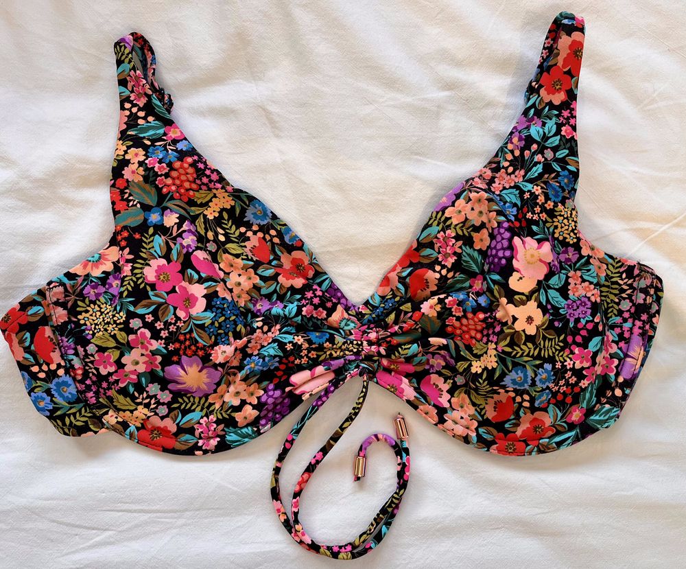 BAKU Floral Bikini Set - Size 12/L. (F/G cup)