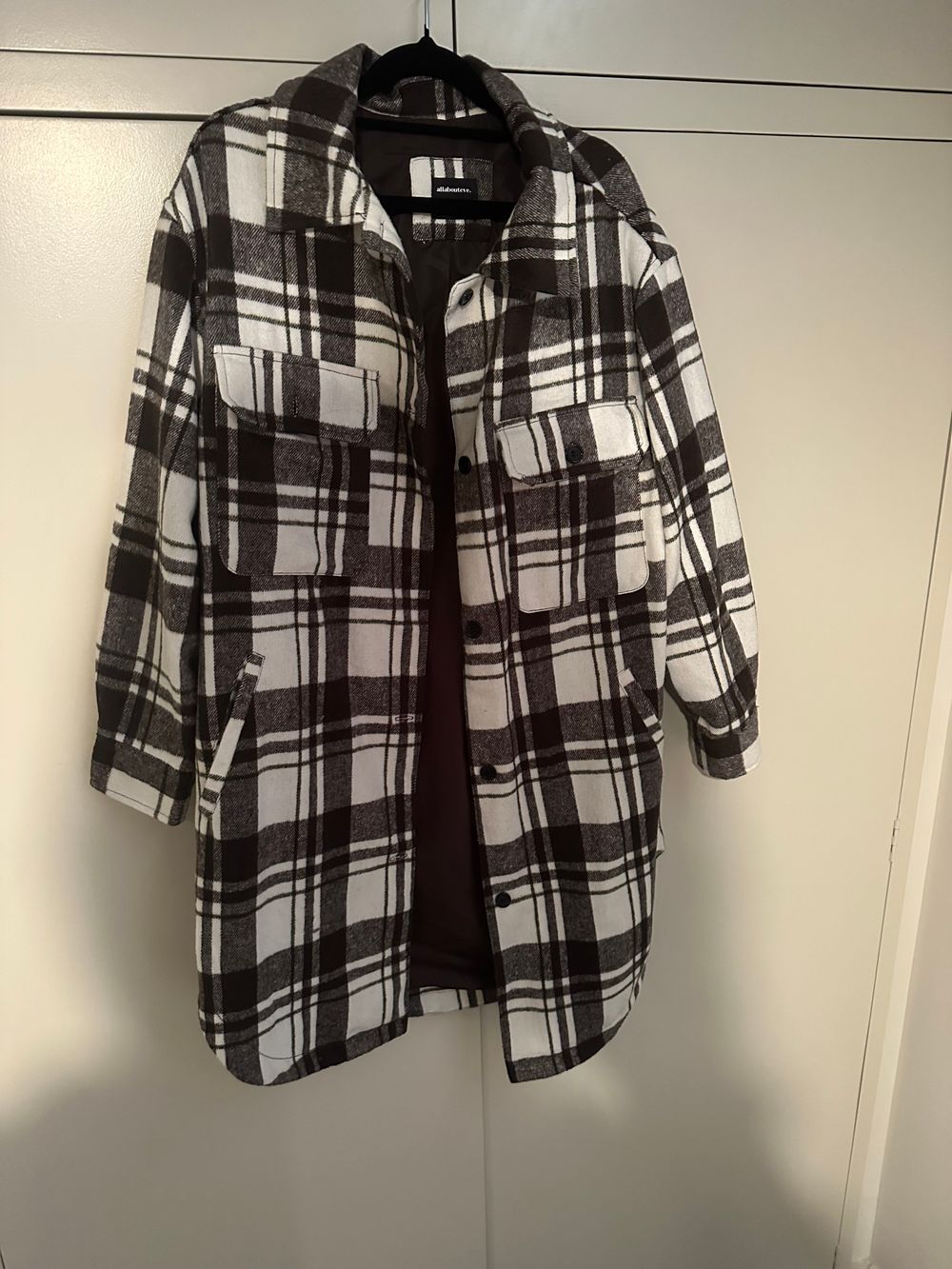 All about eve sloane check shacket Clearance