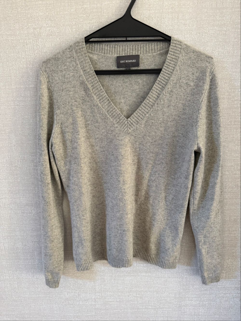 Eric Bompard Grey Cashmere Jumper