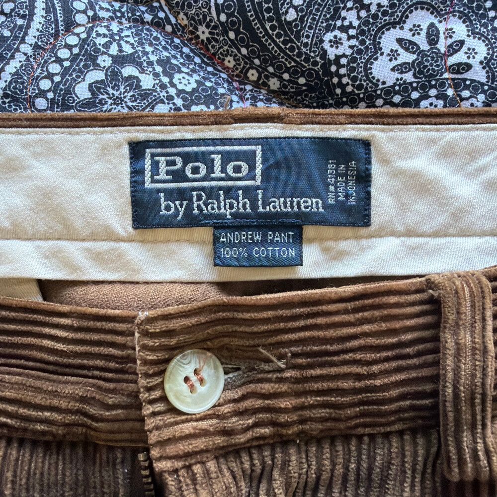 Polo by Ralph Lauren Andrew Corduroy Pants Size 34/34