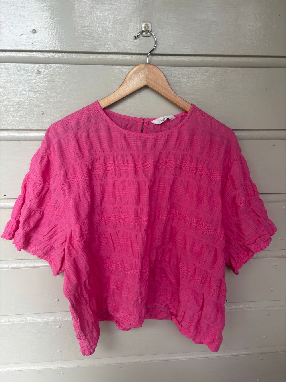 MAX Pink ruched top