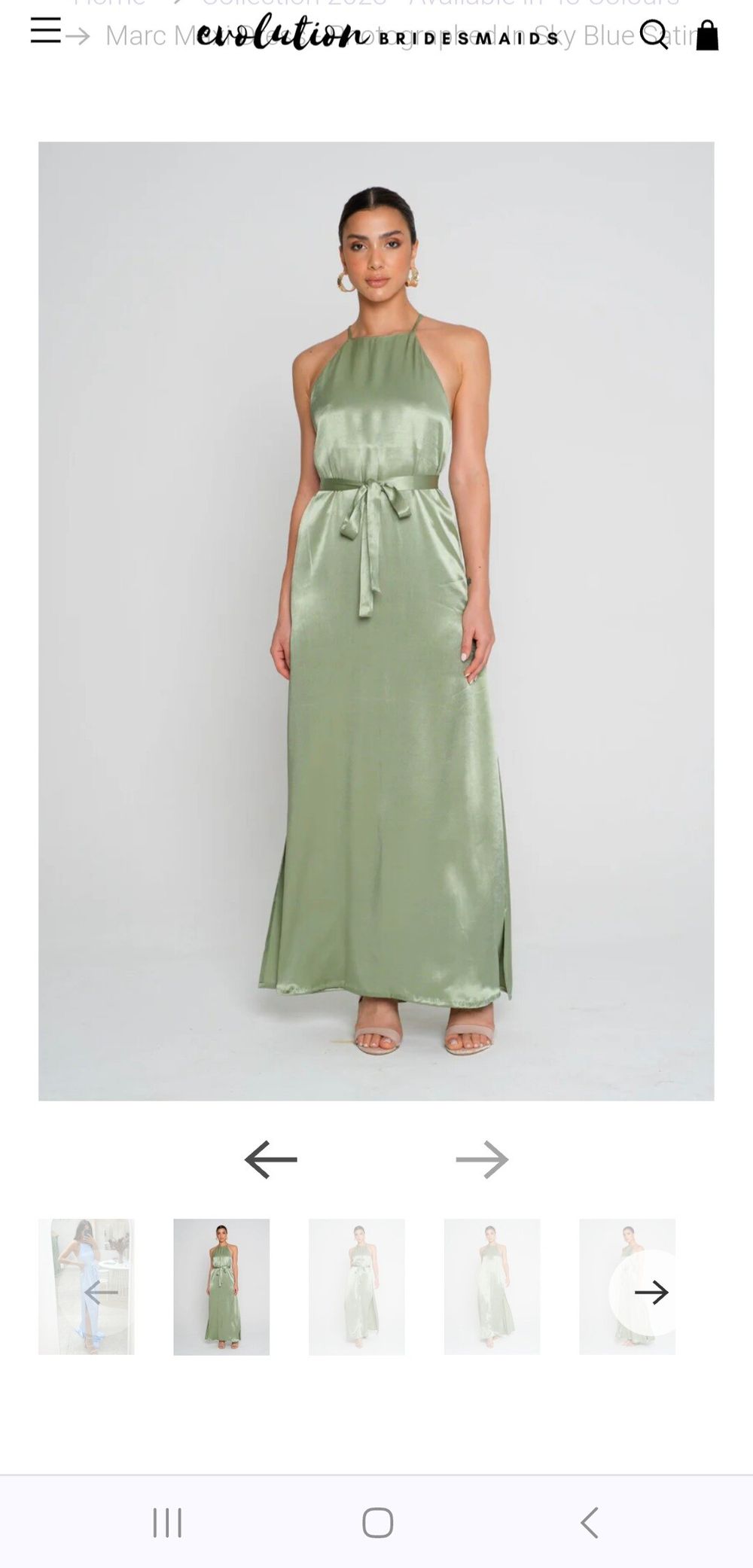 evolution bridesmaid dresses Feels Dress