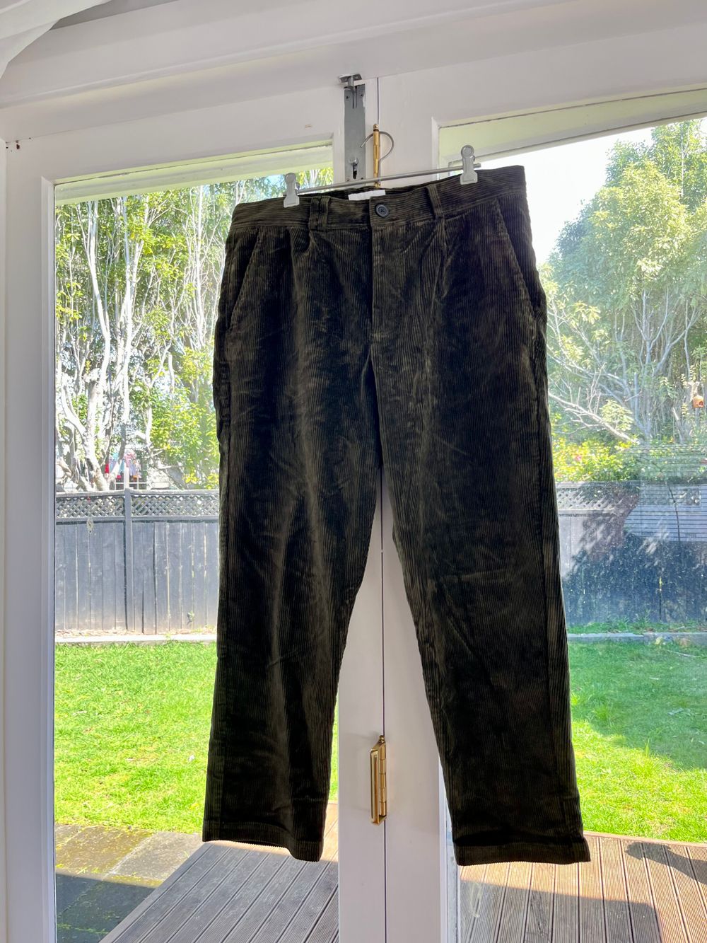 Forest Green I Love Ugly Corduroy Pants