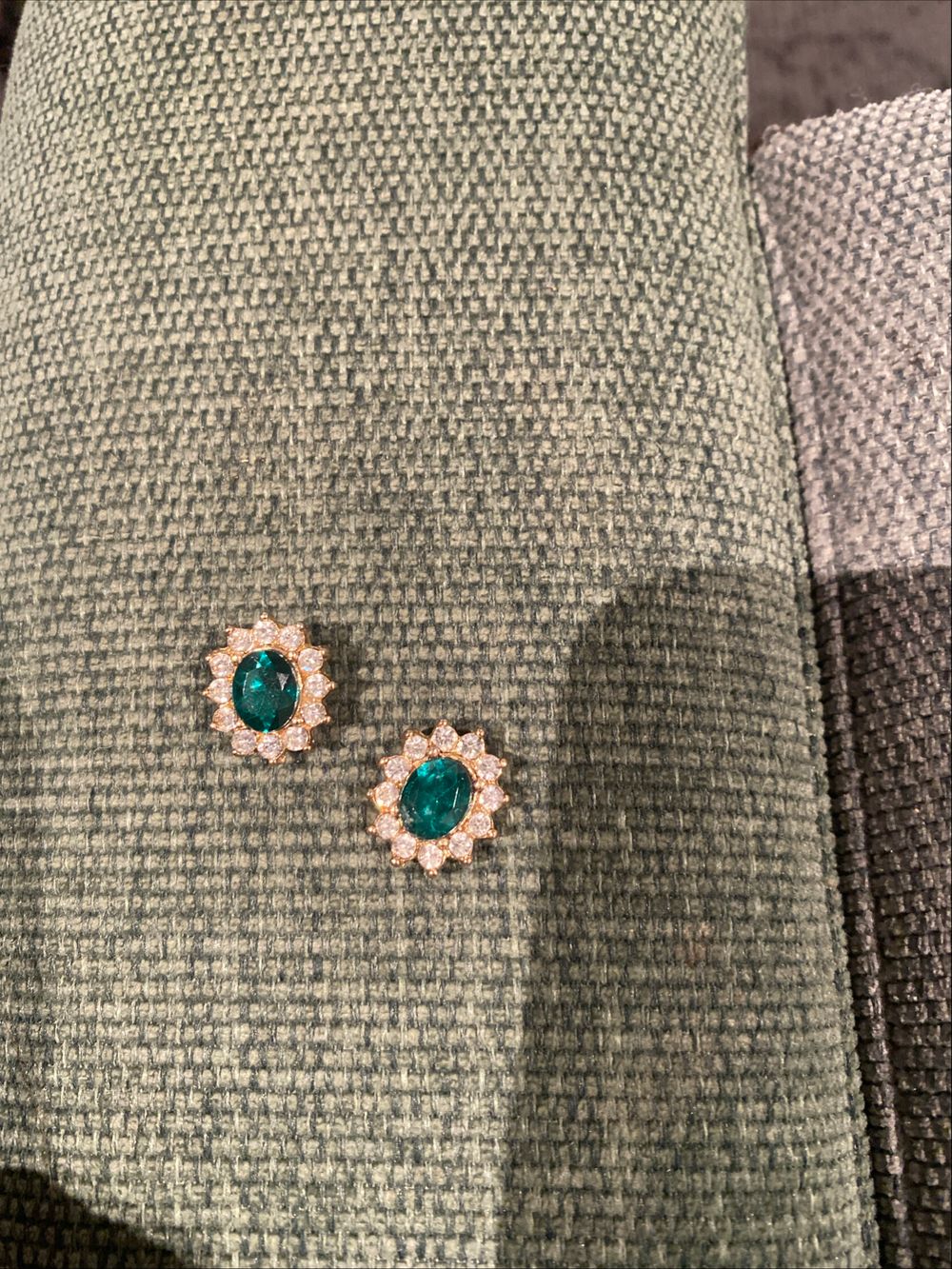 Emerald Green Earrings