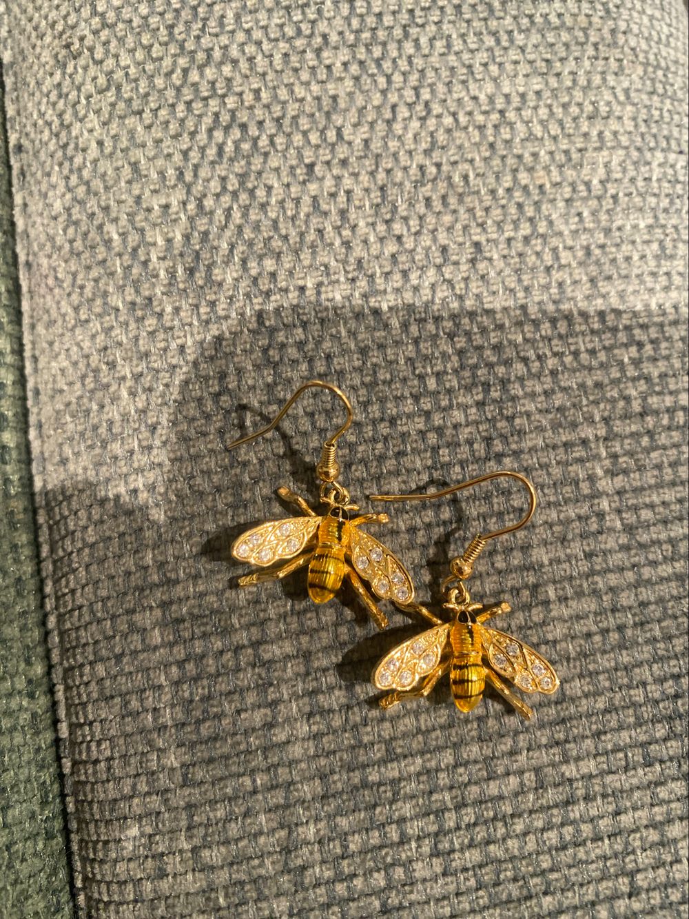 Bee Drop Earrings