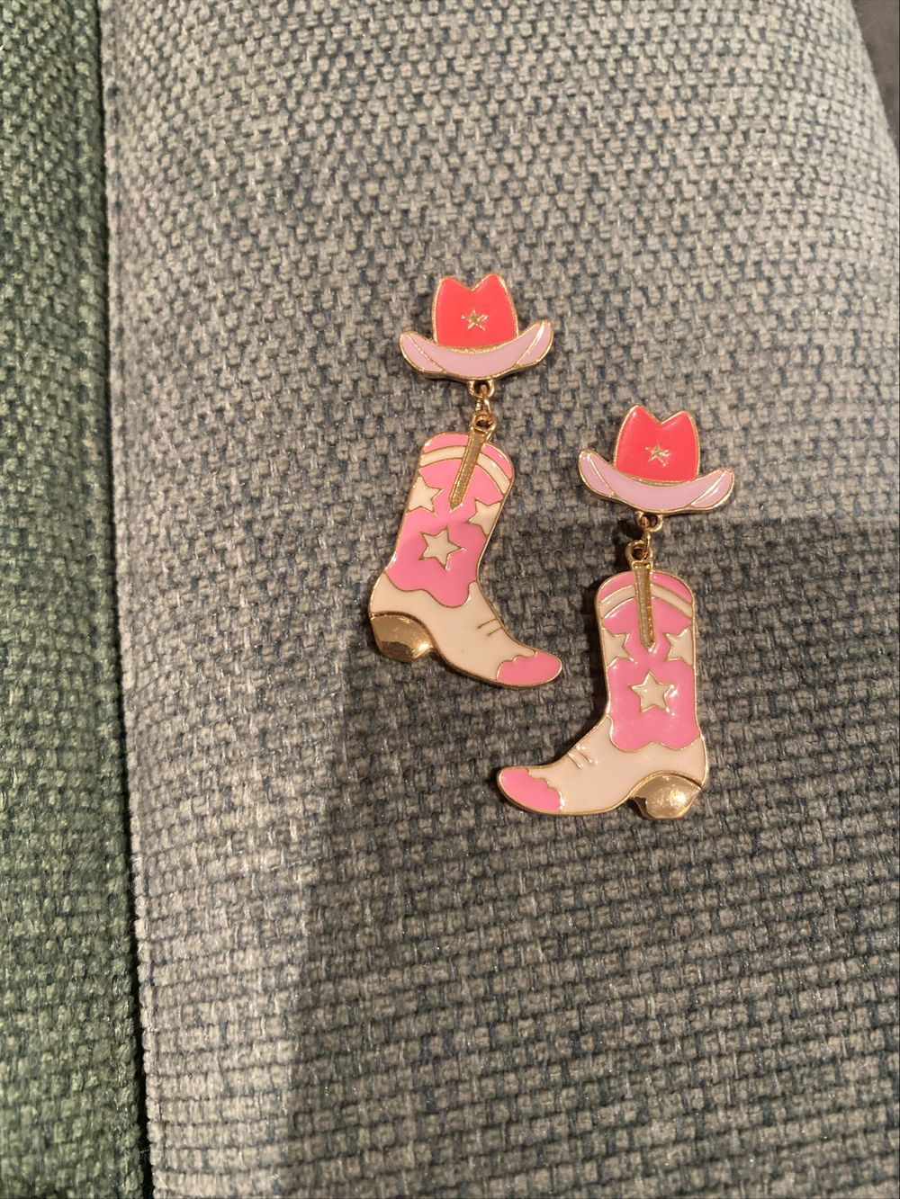 Dangerfield Cowboy Hat and Boot Earrings