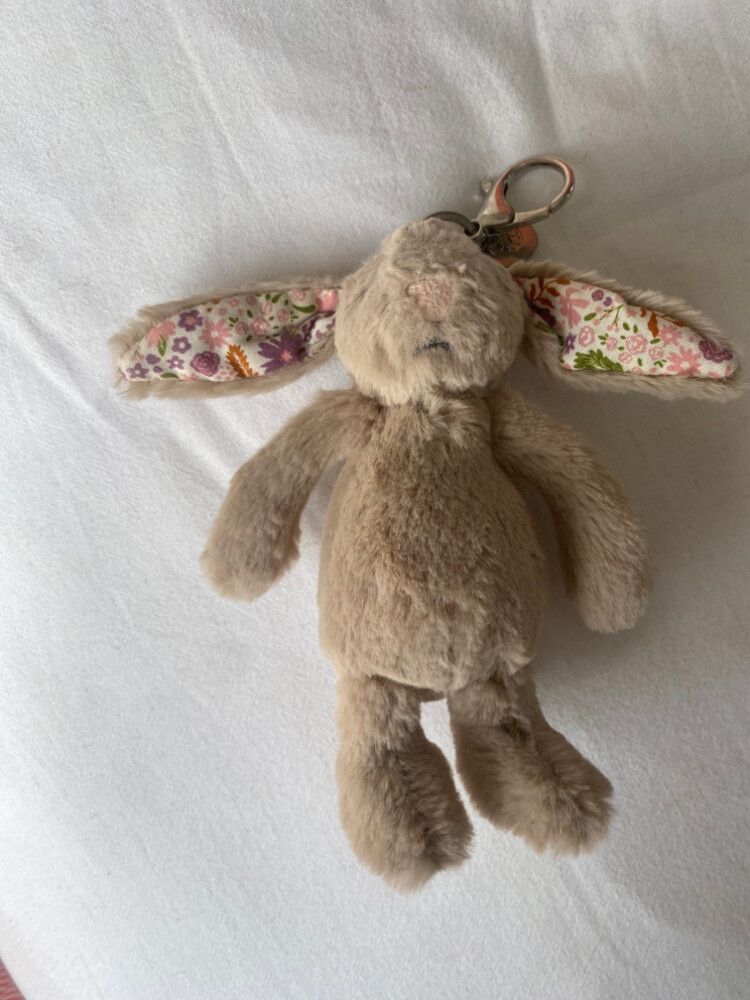 Blossom Bunny Jellycat Keychain