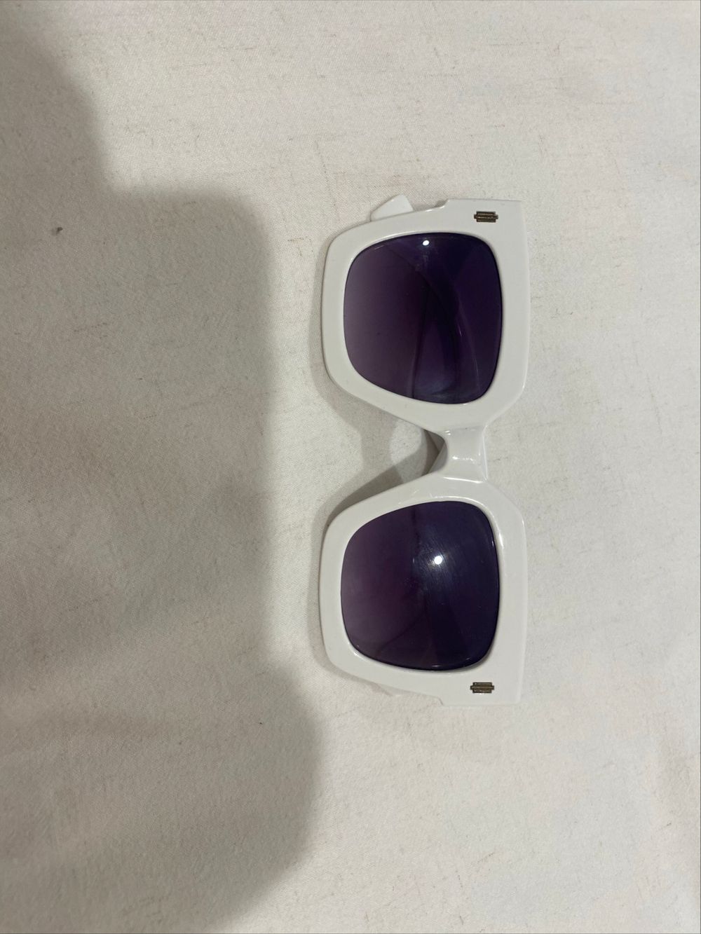White Square Sunglasses