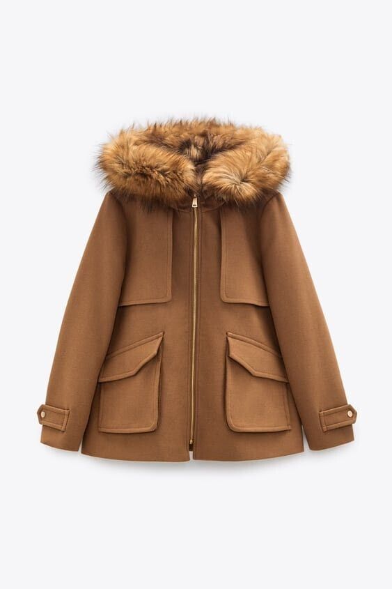 Fur Hooded Jacket