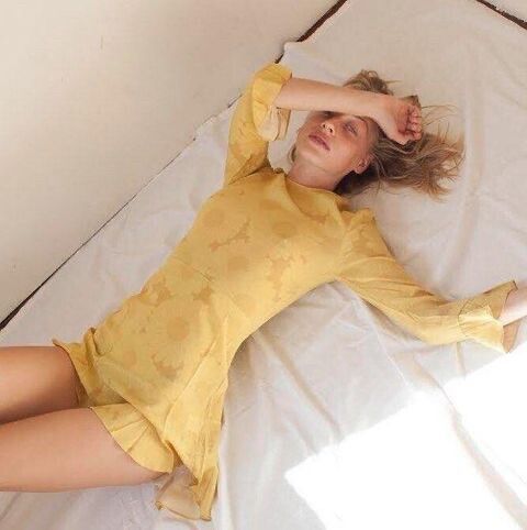 Realisation Par Mary Jane in sunflower