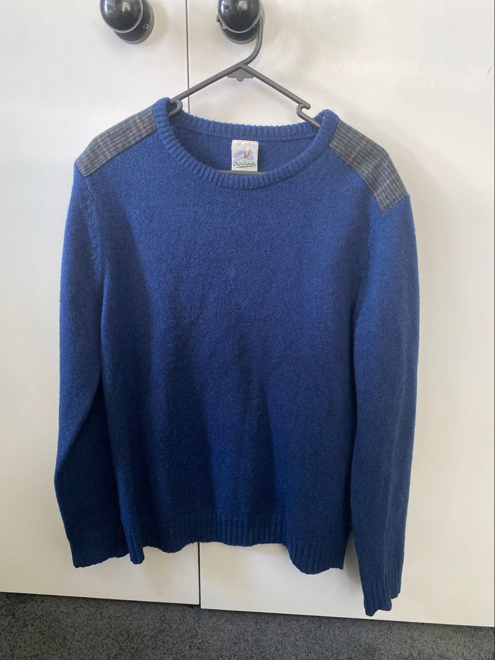 John Partridge Blue Woolen Jumper