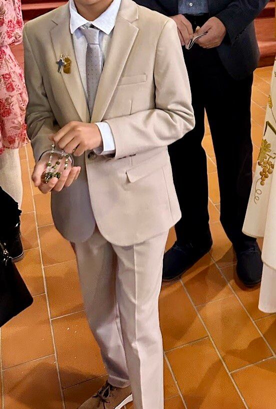 Next Beige/ Neutral Boy's Formal Suit - 10 yrs