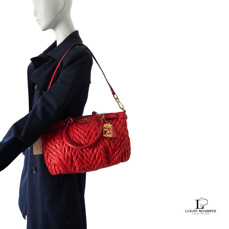 COACH 70th Anniversary Quilted Two-way Handbag (B2W-CO-297)