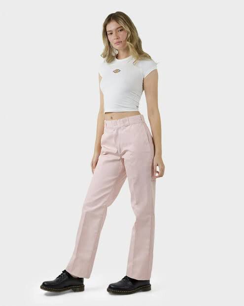 Light Pink Dickies 874 Original Fit Work Pants